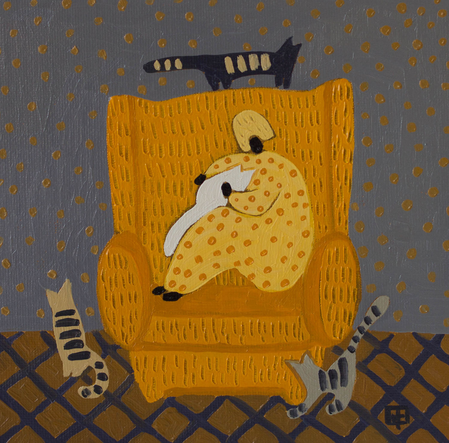 Серия "Теплые коты" V