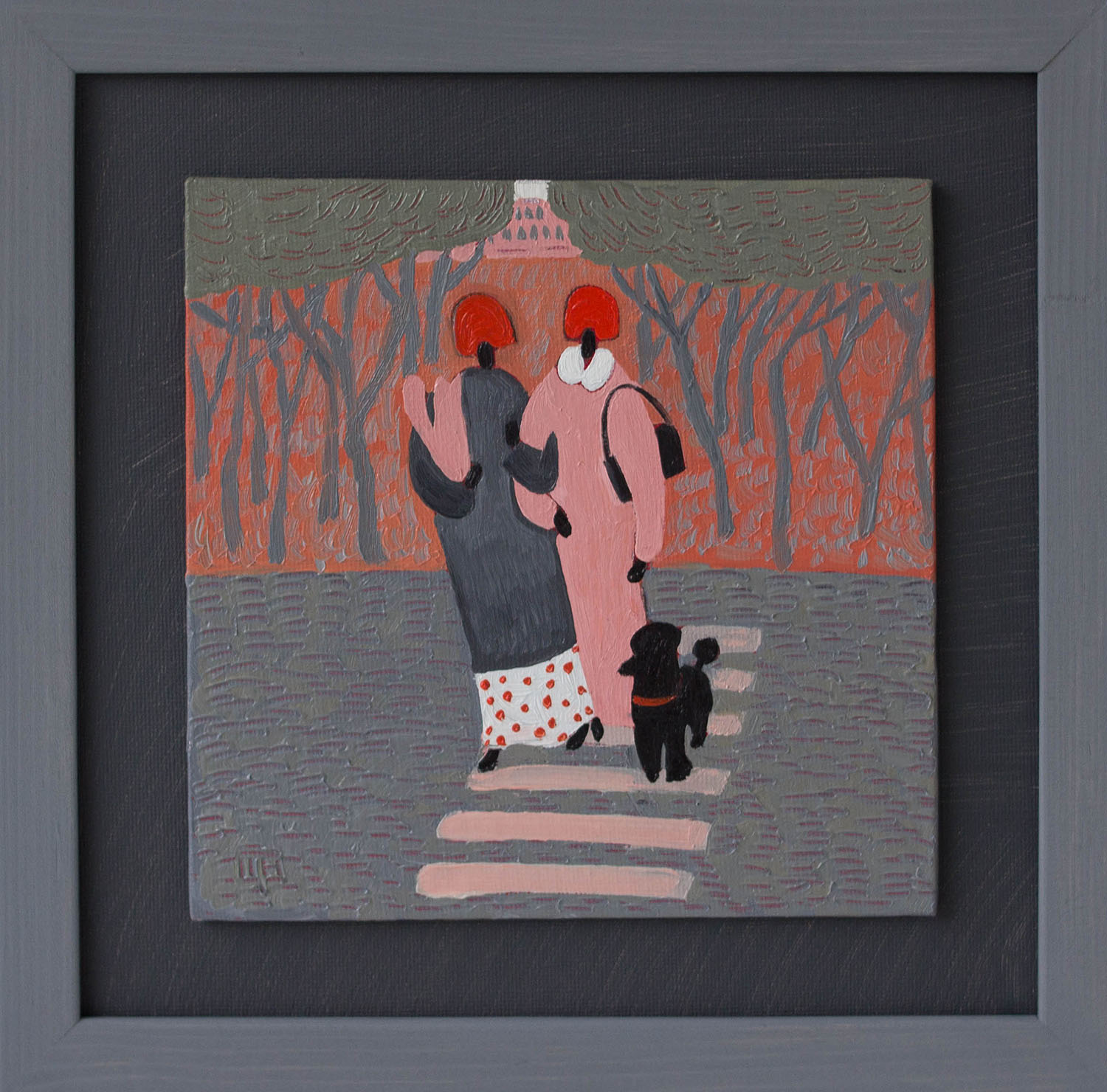 Картина "Променад" из серии "Жизнь маленьких людей"