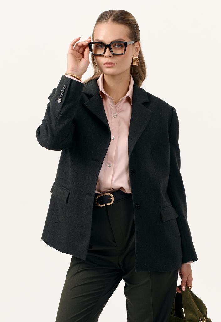 Жакет прямой - Зеленая Елка