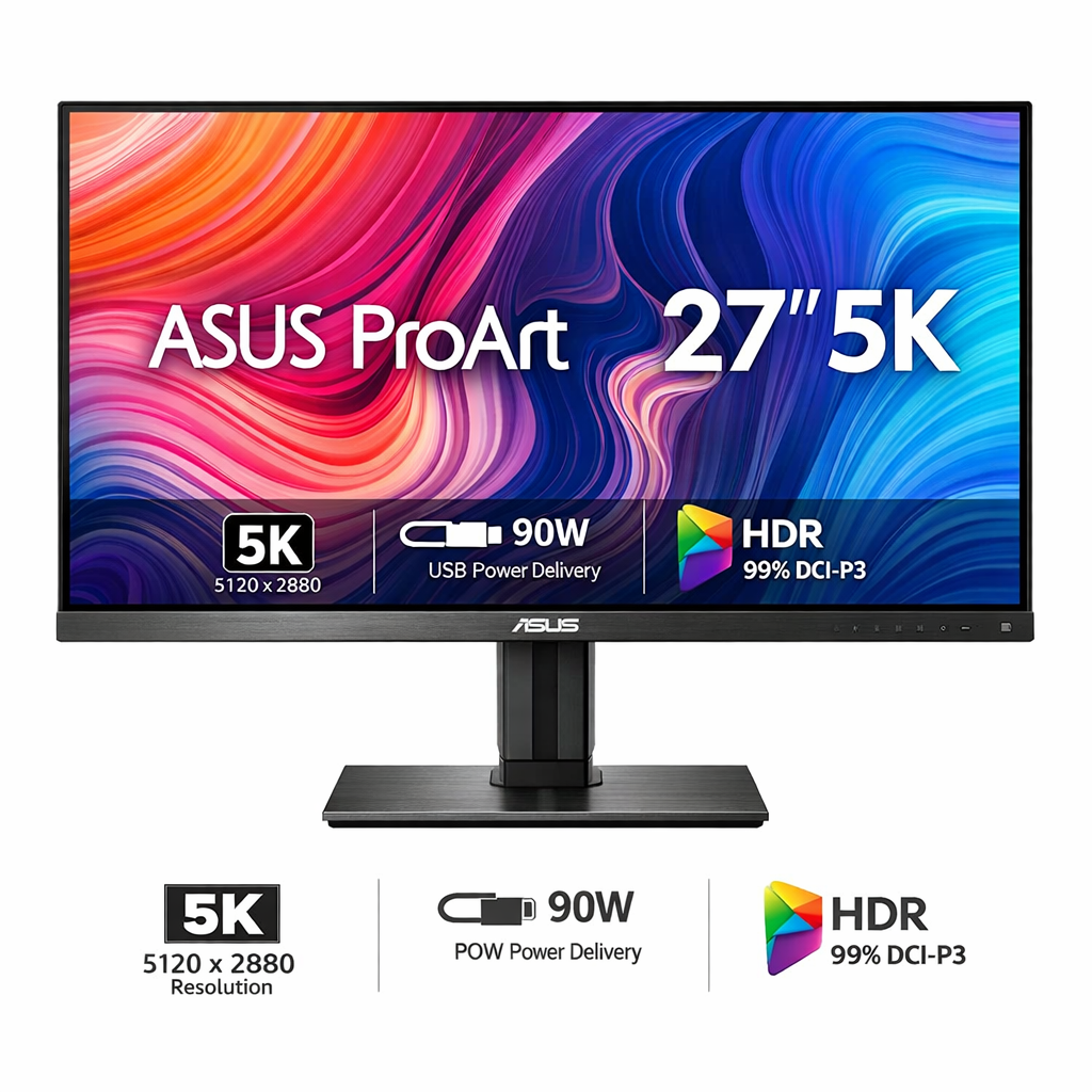 ASUS ProArt Display PA27JCV 27" Professional IPS Monitor 5K