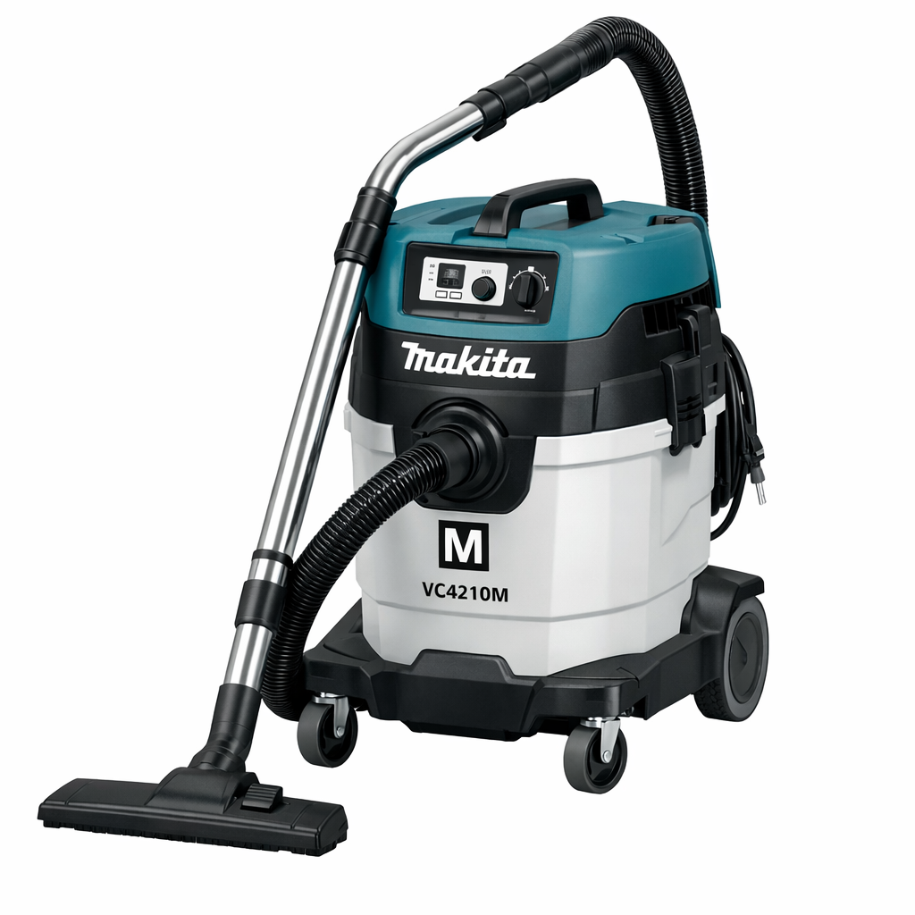 Makita VC4210M промышленный пылесос (Wet & Dry) 42 л, класс M