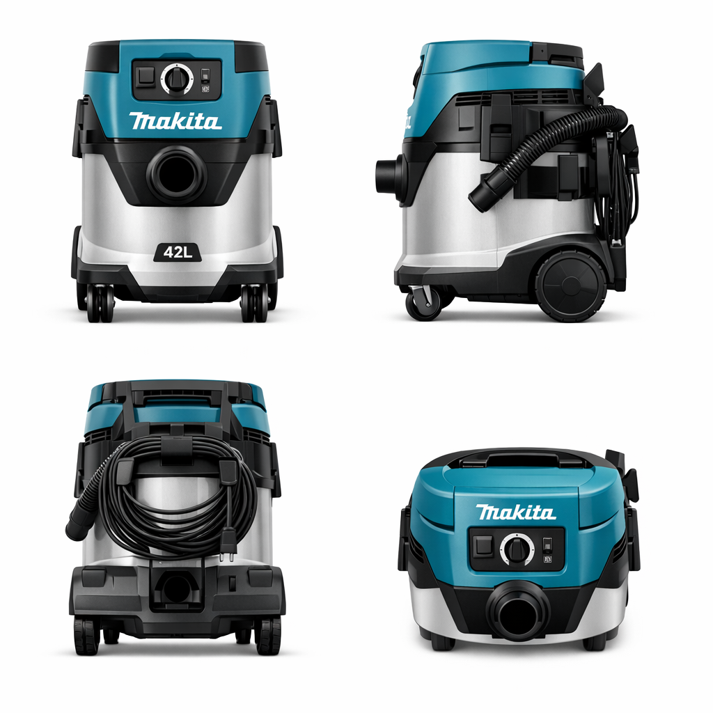 Makita VC4210L промышленный пылесос (Wet & Dry) 42 л, класс L