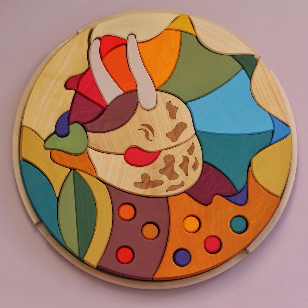 Большой пазл "Динозавр"