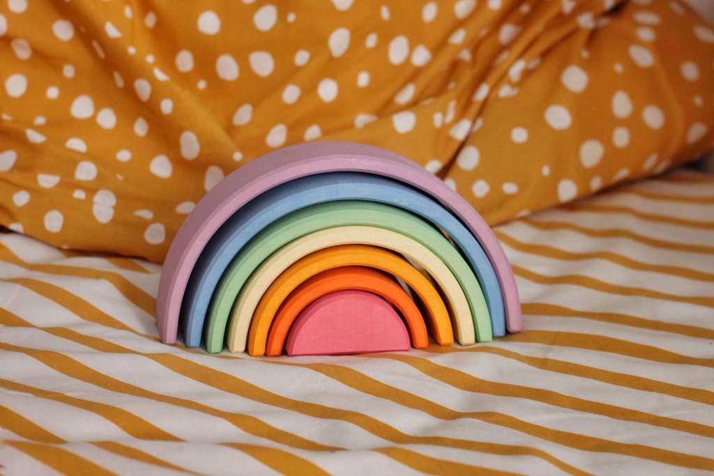 Мини радуга Пастель