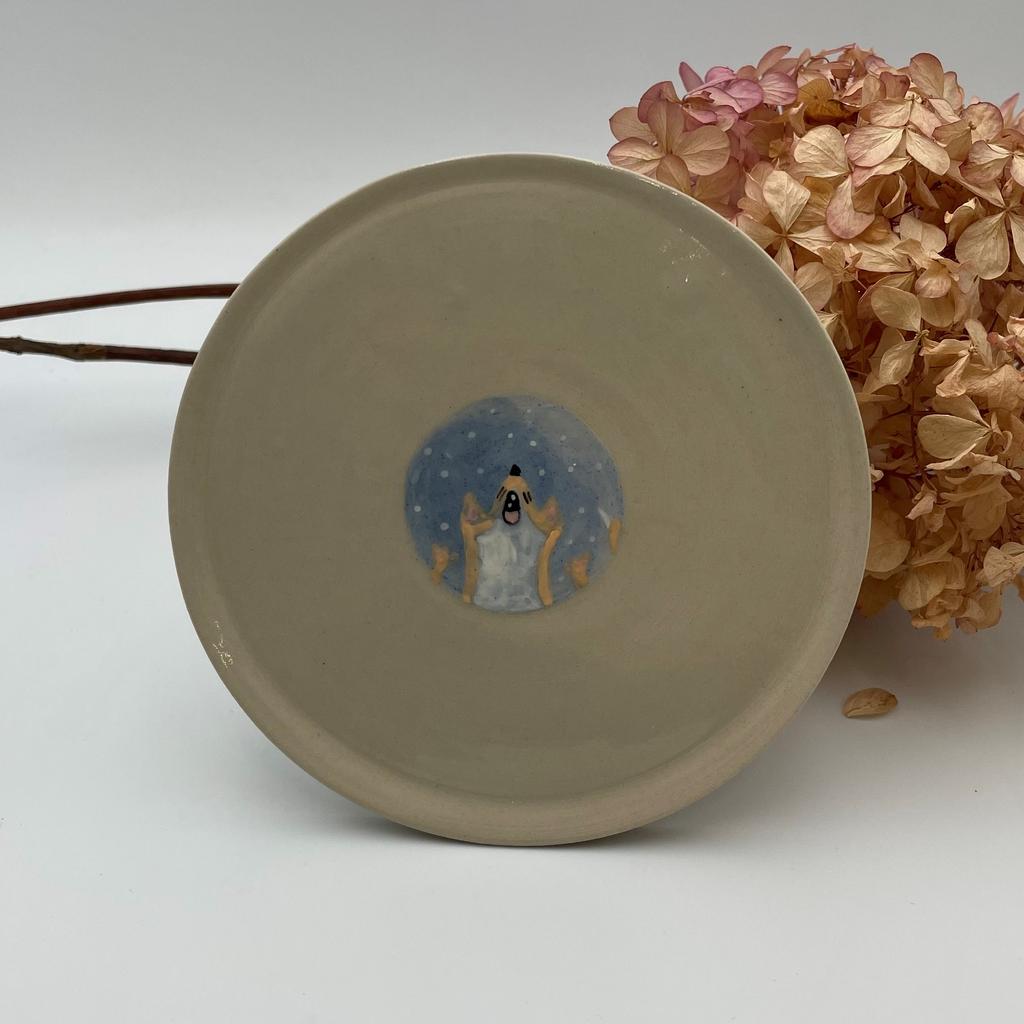 Тарелка с лисой