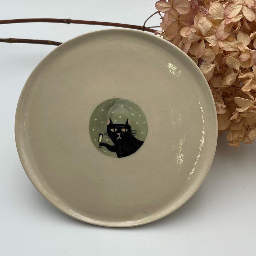 Тарелка с котиком 2.0
