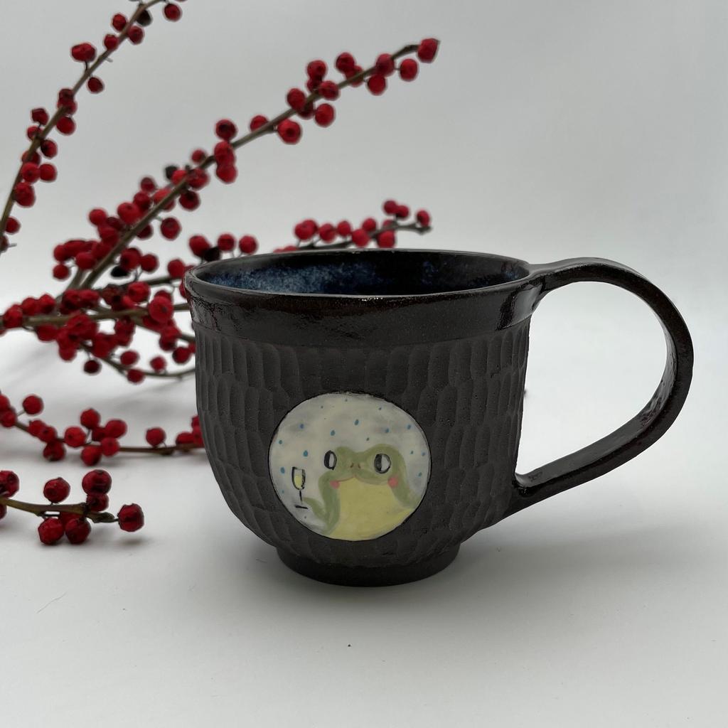 Кружка с жабой