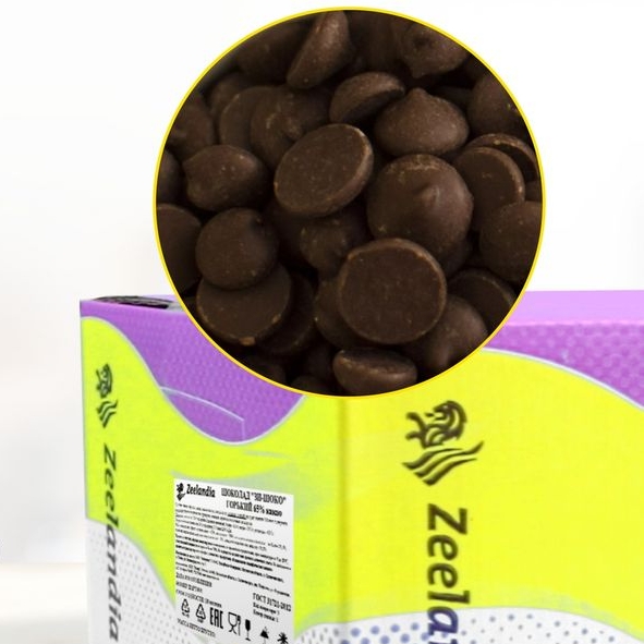 Российский шоколад в монетах, изготовленный по ГОСТ, с высоким содержанием какао-масла.   Преимущества: Высокий процент какао масла  и удобная форма позволяют темперировать шоколад любыми способами Универсальный шоколад со средней текучестью (три капли) позволяет использовать его для широкого ассортимента