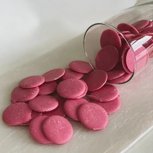 Глазурь кондитерская "Шокомилк" Малина