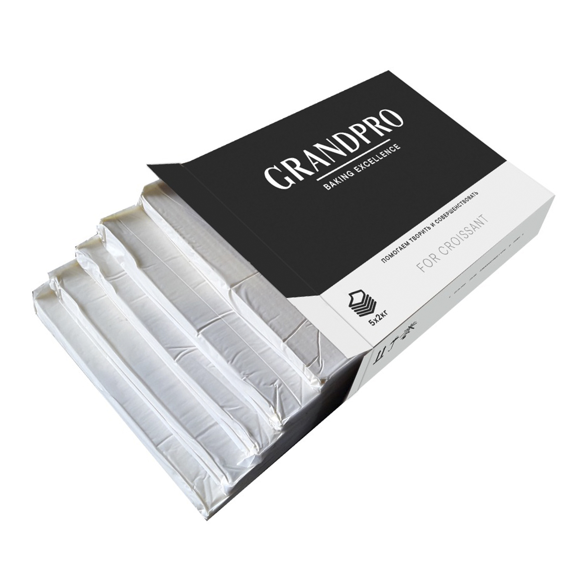 Маргарин GRANDPRO Croissant для всех видов продукции из слоеного теста 82%