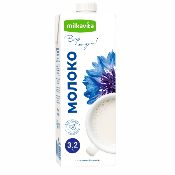 Молоко Милкавита 3,2% 1л