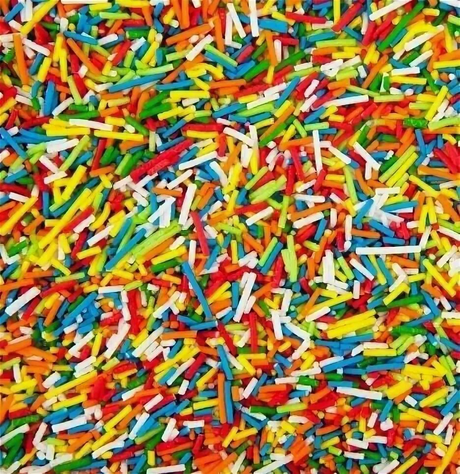 Посыпка вермишель разноцветная МИКС