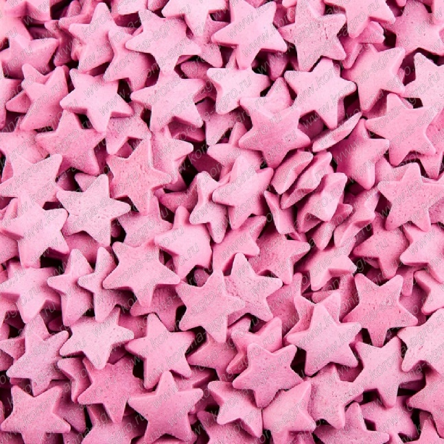 Посыпка Звезды сиреневые