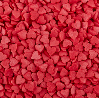 Посыпка Сердечки красные МИНИ