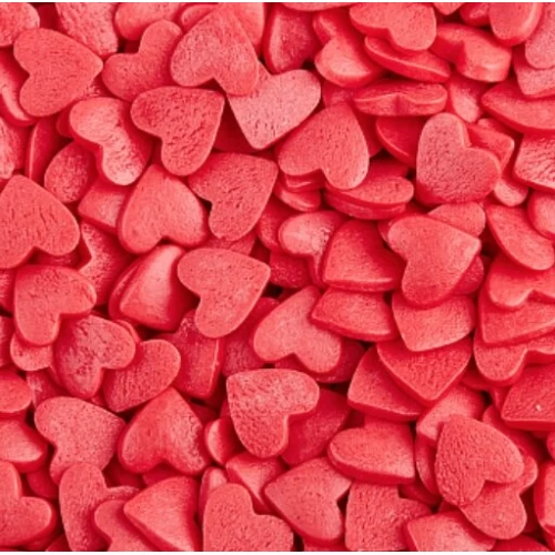 Посыпка Сердечки красные