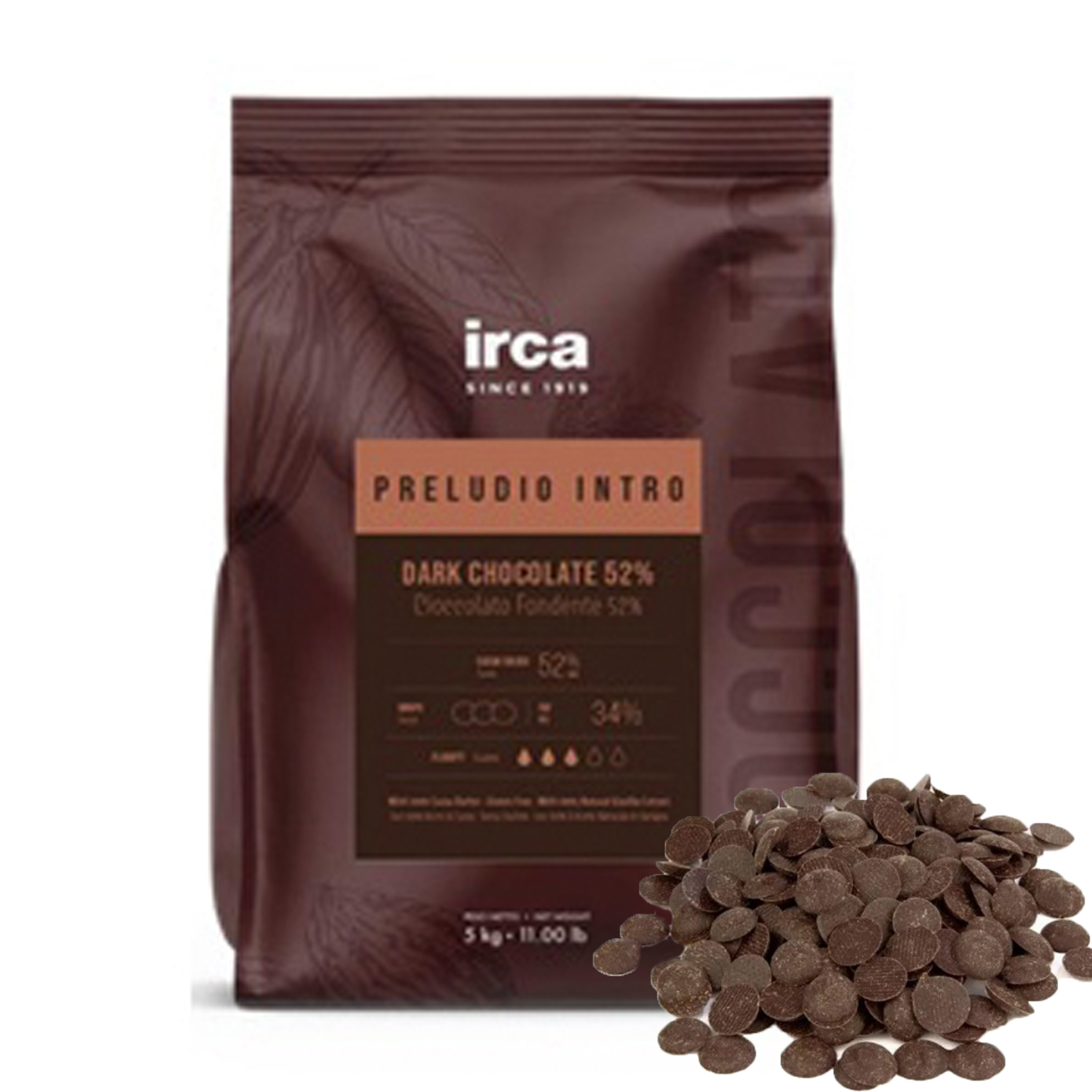 ШОКОЛАД темный Preludio Intro Fondente 52%