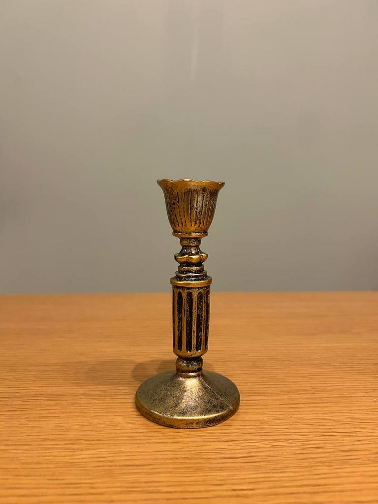 Золотой подсвечник «Колонна»