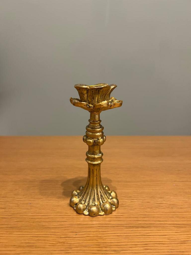 Золотой подсвечник «Лепестки»