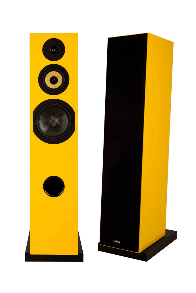 Напольная акустика Davis Acoustics Courbet 8 Yellow Gloss