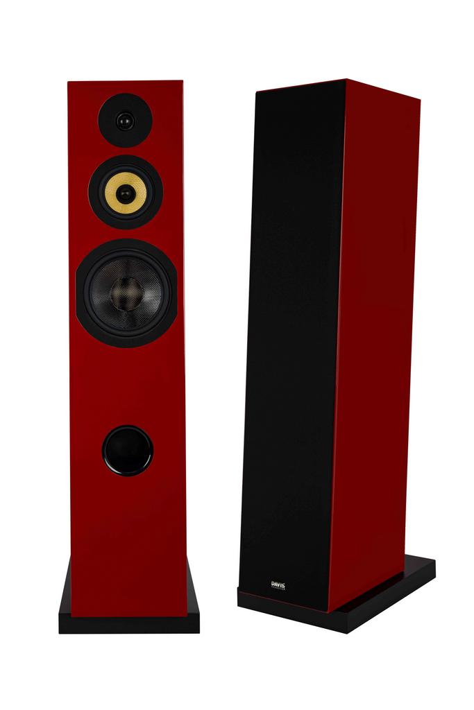 Напольная акустика Davis Acoustics Courbet 8 Red Gloss