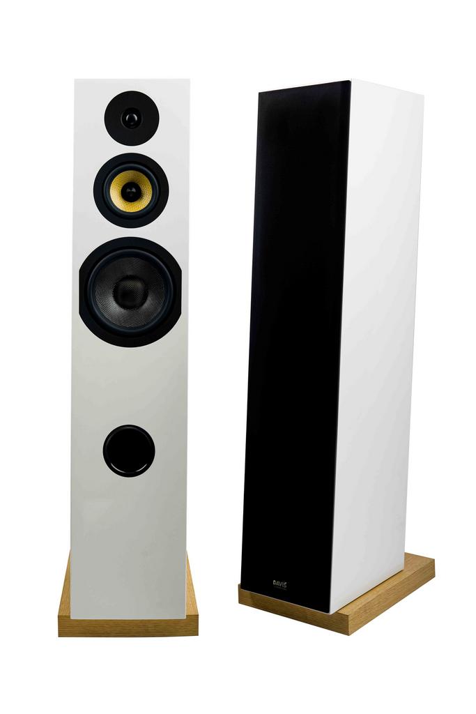 Напольная акустика Davis Acoustics Courbet 8 White Gloss