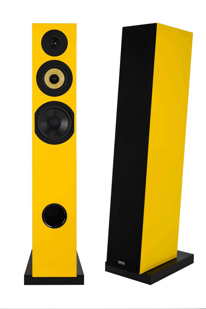 Напольная акустика Davis Acoustics Courbet 7 Yellow Gloss