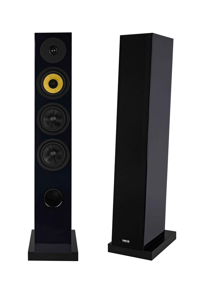 Напольная акустика Davis Acoustics Courbet 5 Black Gloss