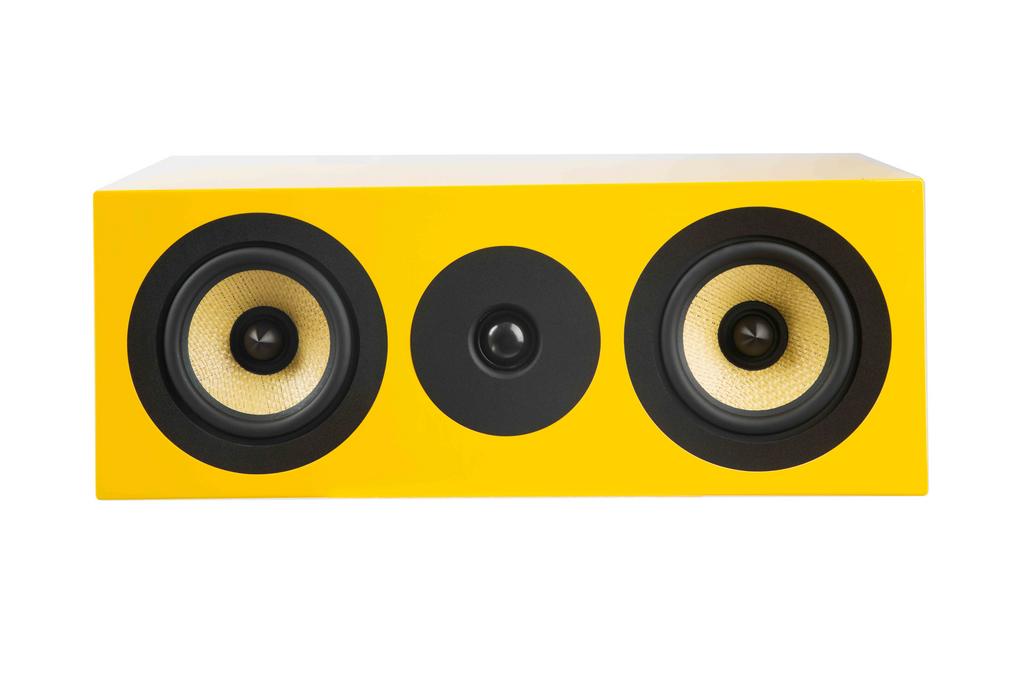 Центральный канал Davis Acoustics Courbet C Yellow Gloss