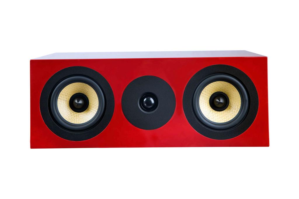 Центральный канал Davis Acoustics Courbet C Red Gloss