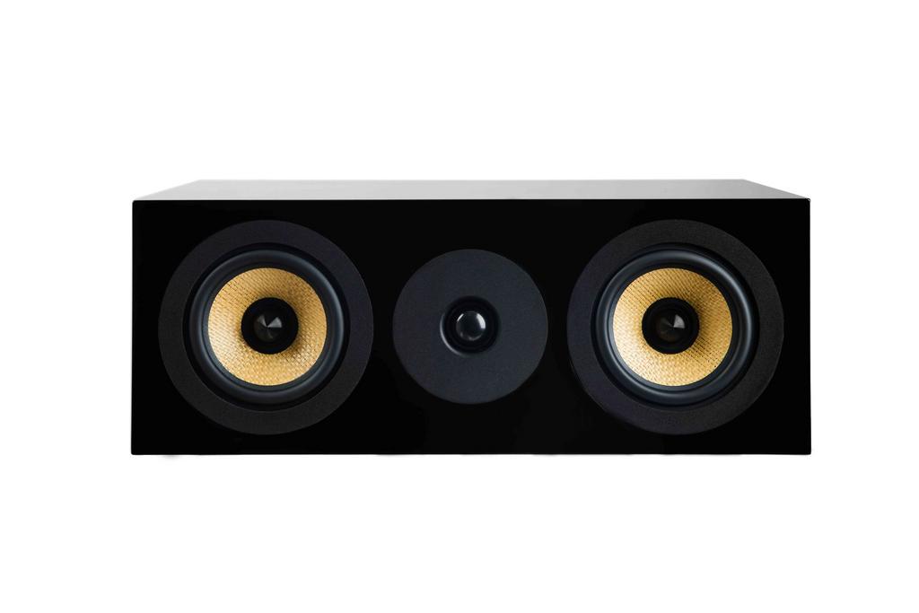Центральный канал Davis Acoustics Courbet C Black Gloss