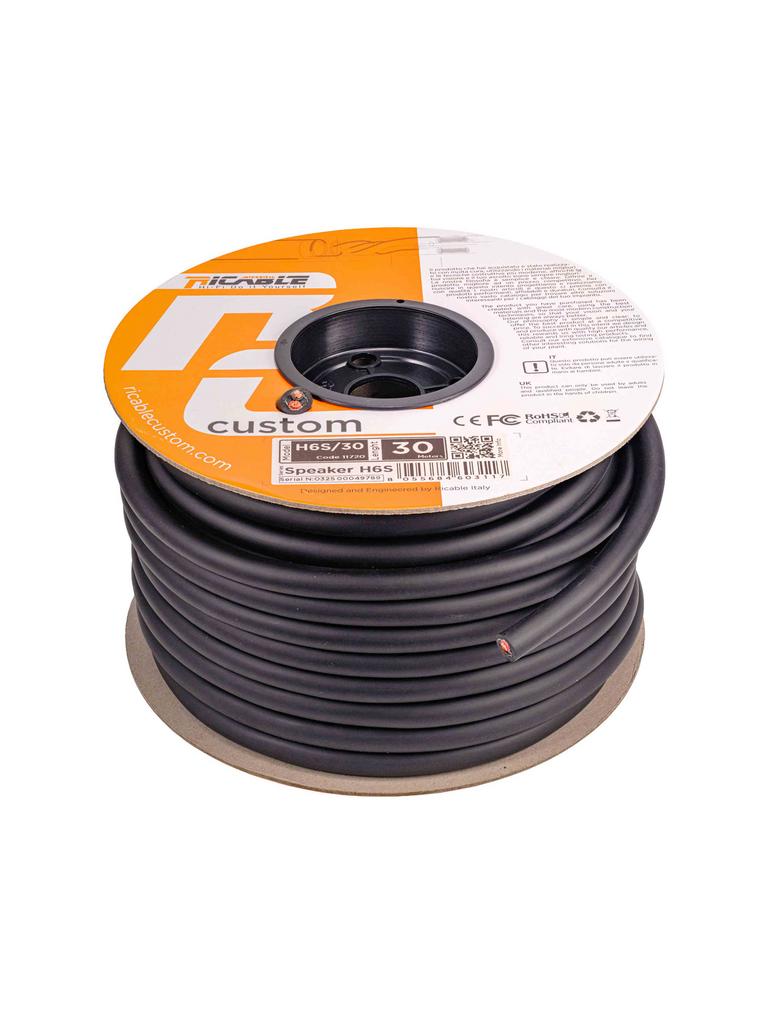 Кабель акустический Ricable Custom Speaker H6S 2 x 6 mm (Катушка 10м)