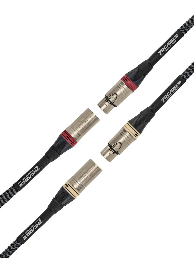 Кабель межблочный аудио Ricable Magnus Signal XLR 2 x 2 m