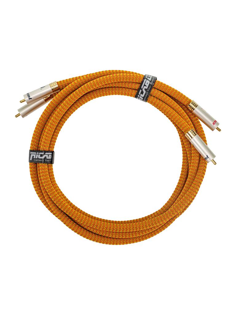 Кабель межблочный аудио Ricable Dedalus Signal RCA 2 x 2 m