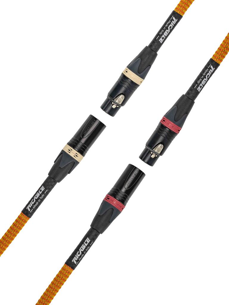 Кабель межблочный аудио Ricable Dedalus Signal XLR 2 x 1 m