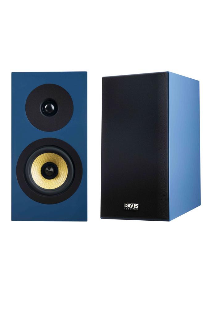 Полочная акустика Davis Acoustics Courbet 3 Blue Gloss
