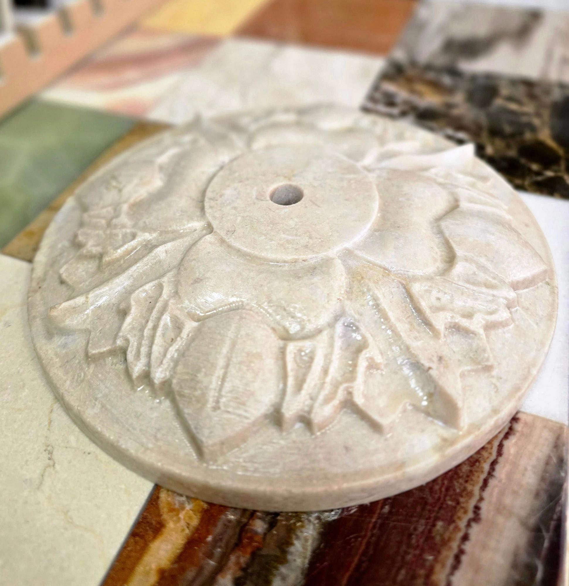 Основание под лампу из мрамора (О-02)