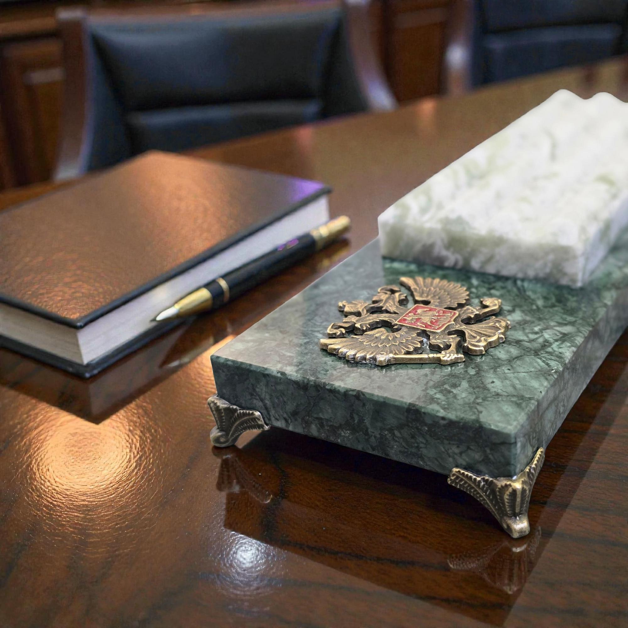 Подставка для ручек из мрамора (К-03)