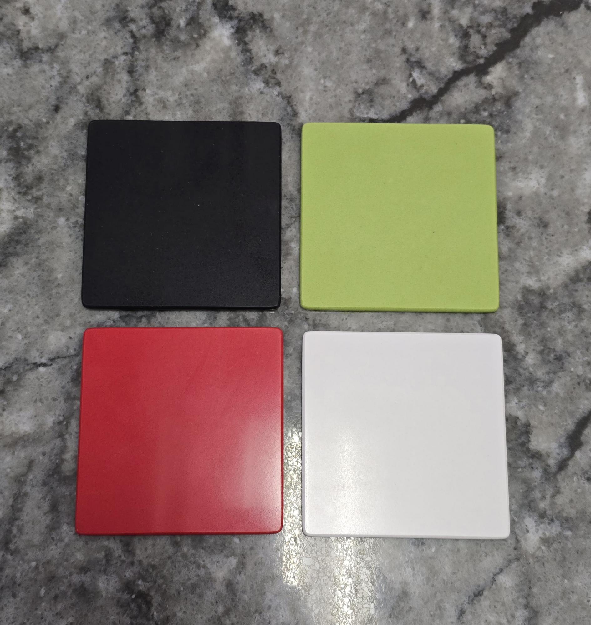 Набор из 4-х подставок под стаканы Мультиколор (ПК-03)