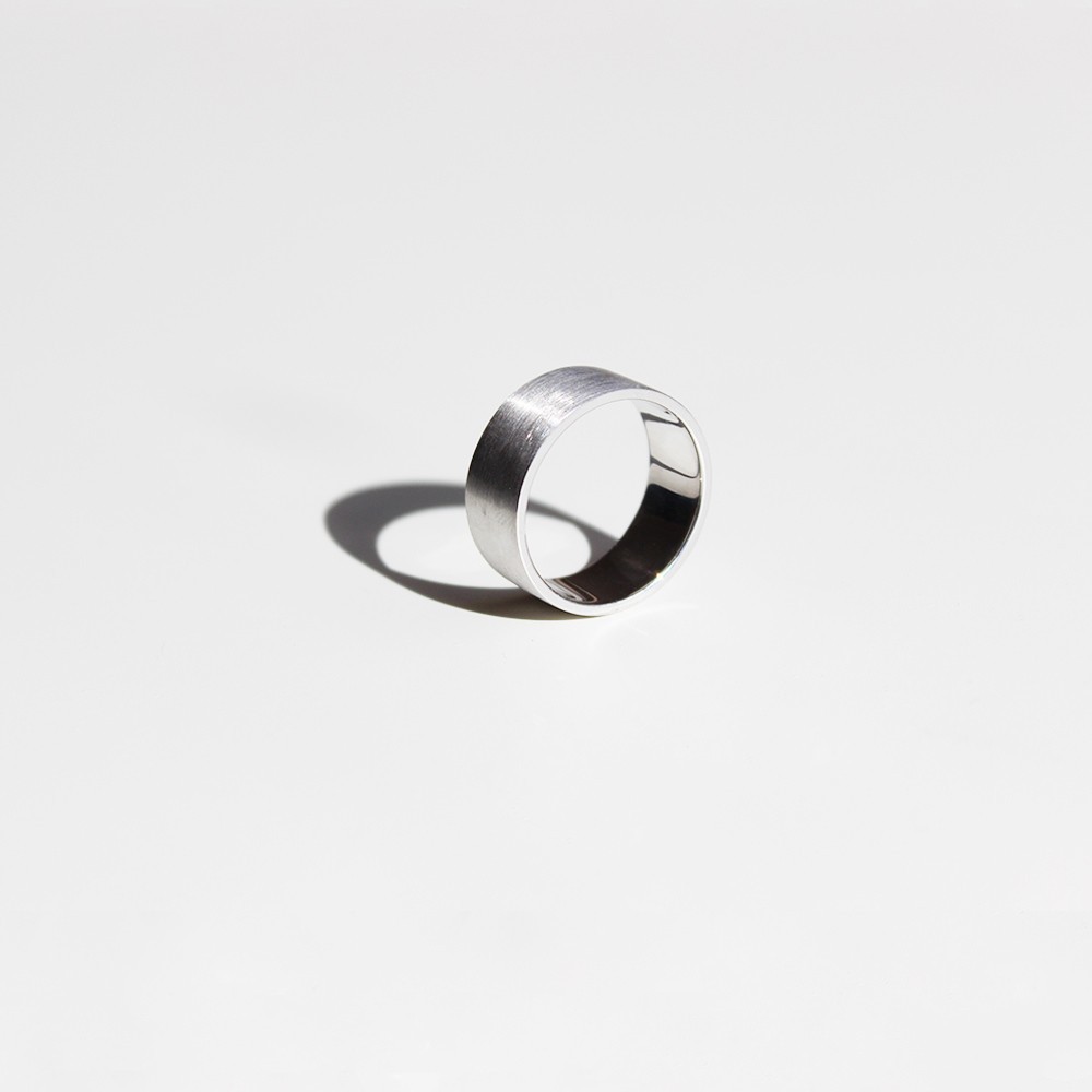 SILVER MASSIVE RING