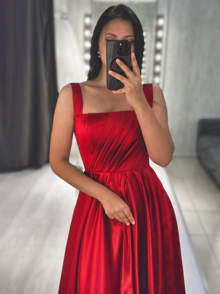 Вечернее платье MV-399 (атлас)