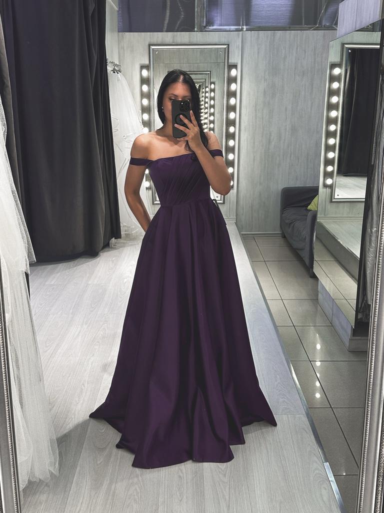 Вечернее платье MV-399 (атлас)