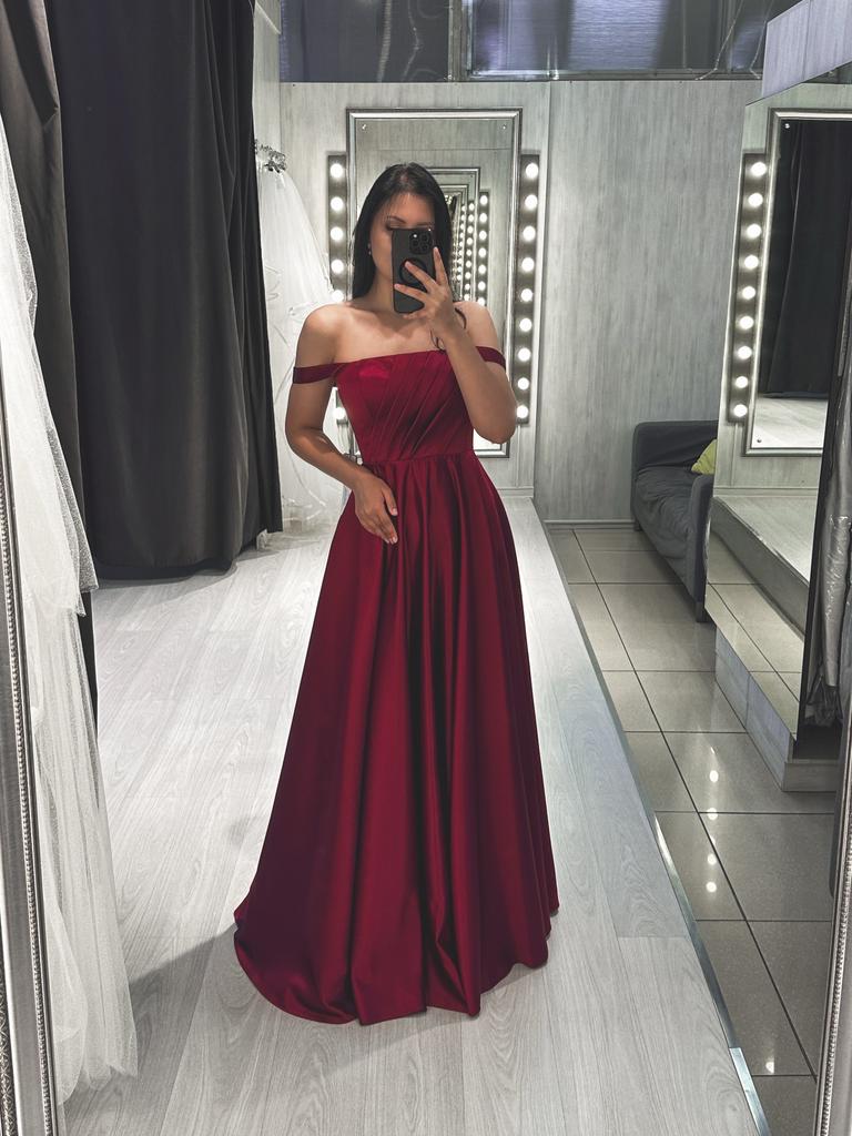 Вечернее платье MV-399 (атлас)