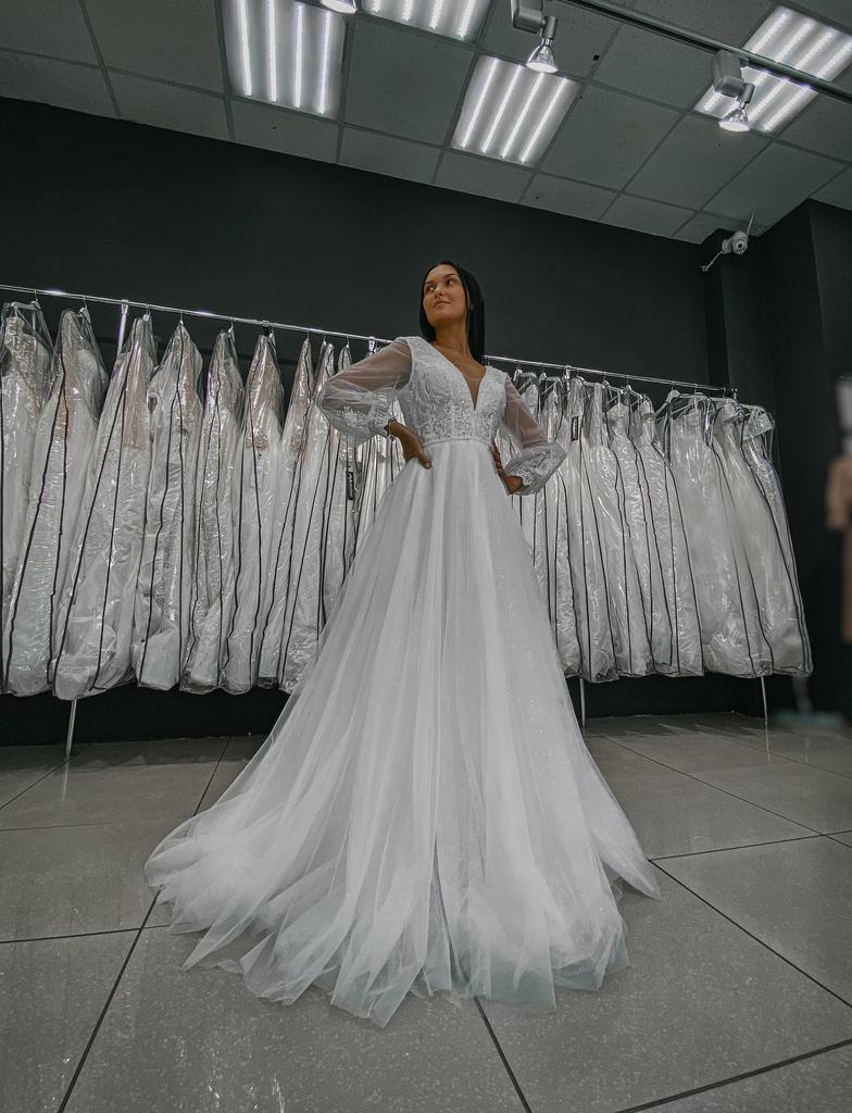 Свадебное платье MS-353 (шлейф)