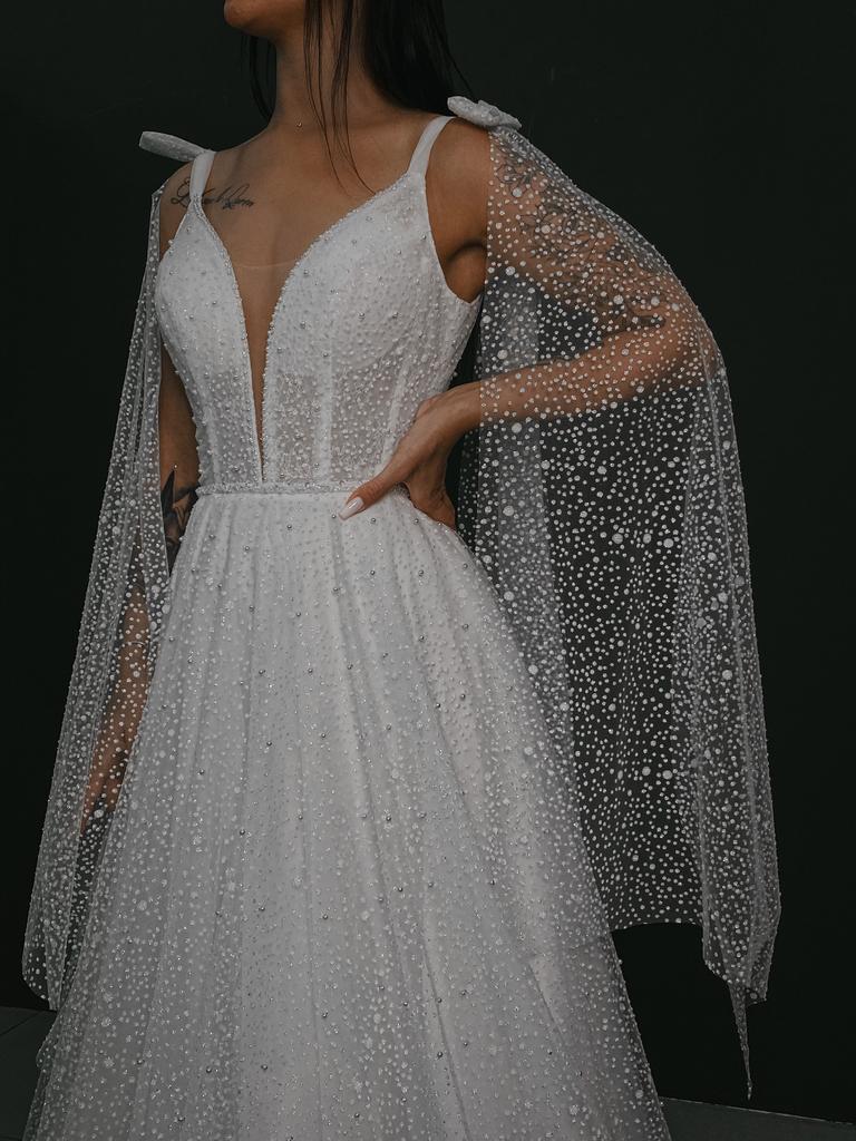 Свадебное платье MS-484 (шлейф)