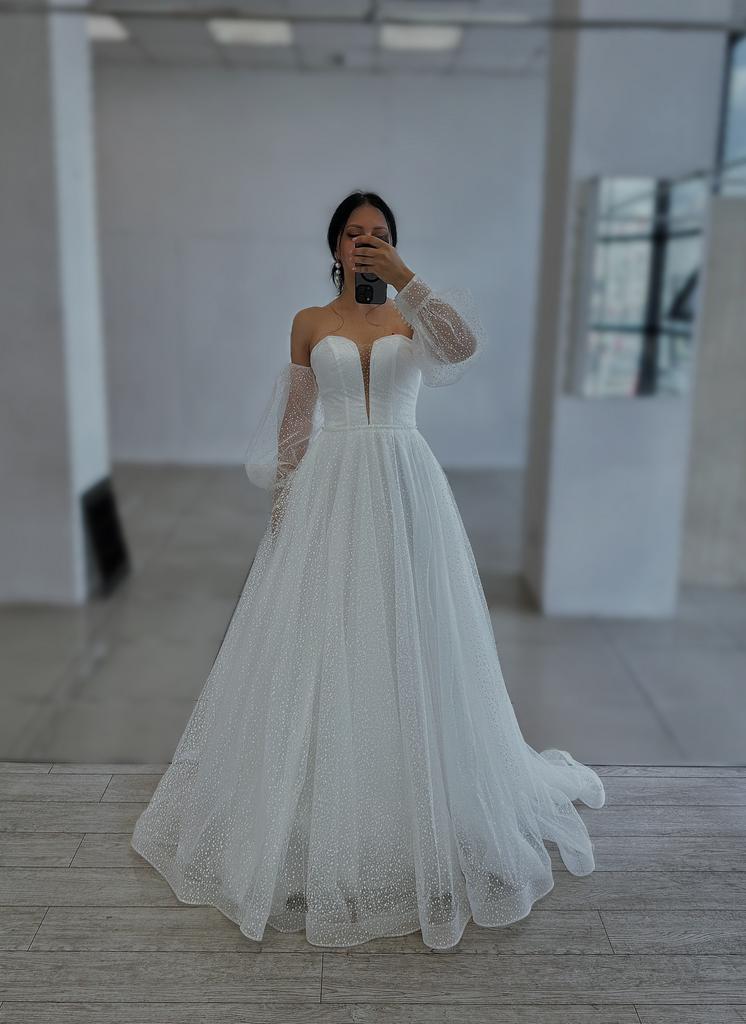 Свадебное платье MS-556 (шлейф)