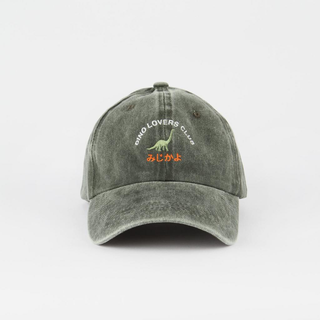 КЕПКА DINO LOVERS CLUB WASHED GREENISH GREY