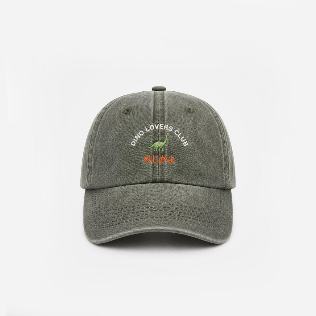 КЕПКА DINO LOVERS CLUB WASHED GREENISH GREY