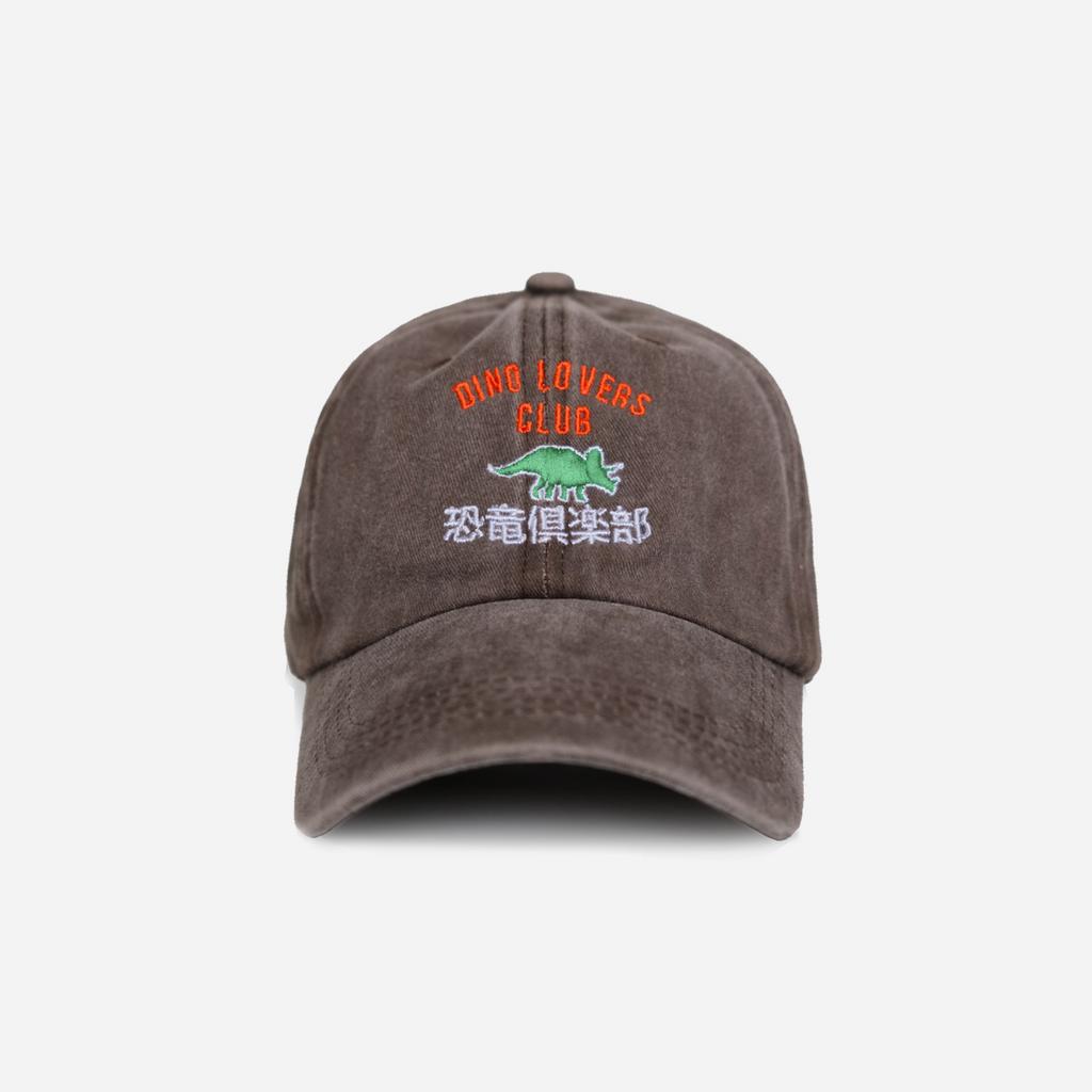 КЕПКА DINO LOVERS CLUB WASHED BROWN