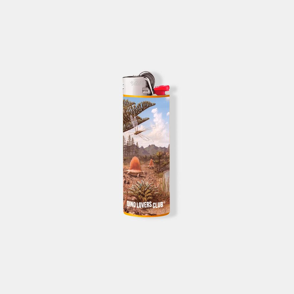 ЗАЖИГАЛКА BIC С ДИНОЗАВРОМ ОРАНЖЕВАЯ