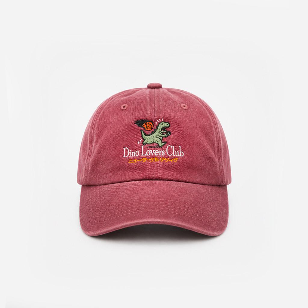 КЕПКА DINO LOVERS CLUB WASHED BURGUNDY EXTRA
